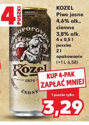 Kaufland Piwo kozel lezak oferta