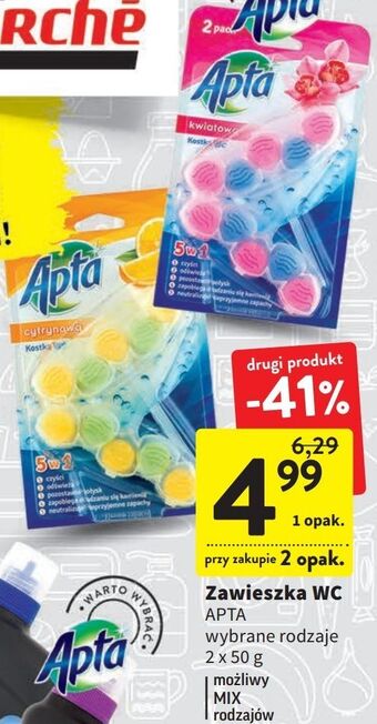 Intermarche Zawieszka do wc cytrynowa apta oferta