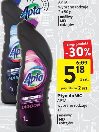 Intermarche Płyn do wc lagoon apta oferta