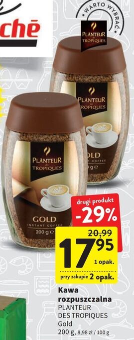 Intermarche Kawa planteur des tropiques gold oferta