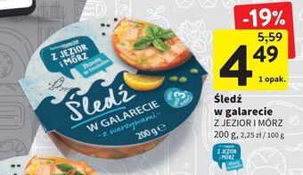 Intermarche Śledź w galarecie z jezior i mórz oferta