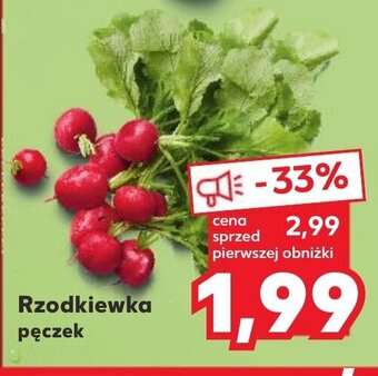 Kaufland Rzodkiewka pęczek oferta