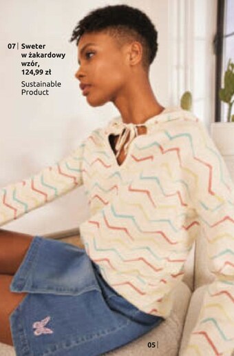 BonPrix Sweter damski bonprix oferta