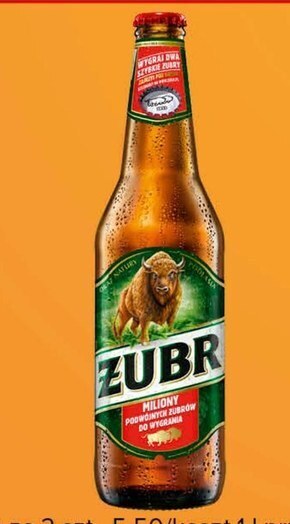 Carrefour Express Żubr piwo jasne 500 ml oferta