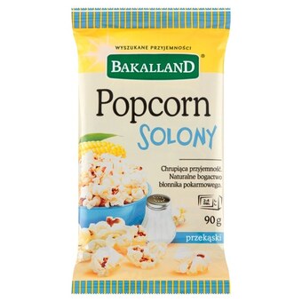 Topaz Bakalland popcorn solony 90 g oferta