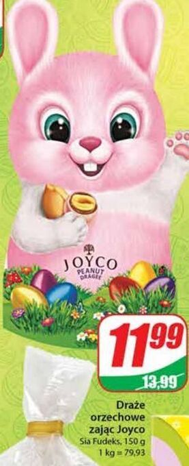 Dino Drażetki czekoladowe wiewiórka joyco oferta