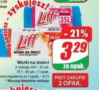 Dino Worki na śmieci 35 l liff oferta