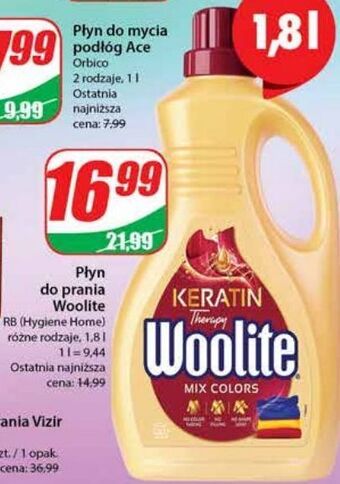 Dino Płyn do prania mix colors woolite keratin oferta