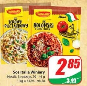 Dino Sos do makaronu serowo-pieczarkowy winiary italia oferta