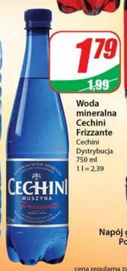 Dino Woda gazowana muszyna cechini frizzante oferta