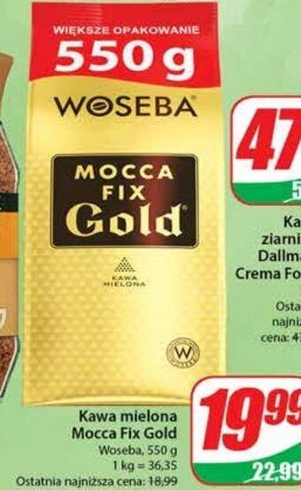 Dino Kawa woseba mocca fix gold oferta
