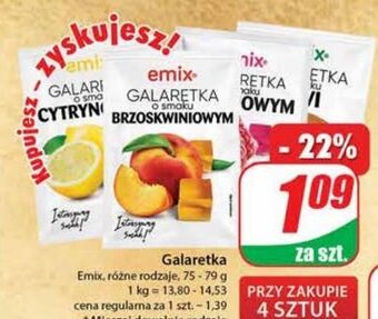 Dino Galaretka cytrynowa emix oferta