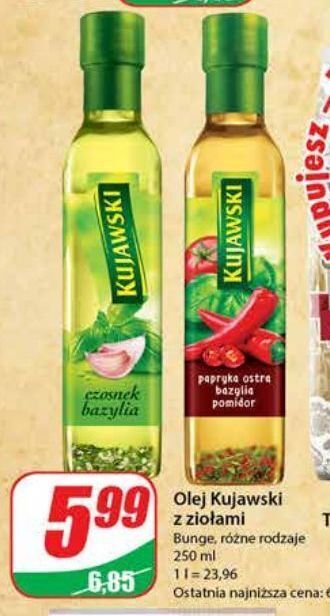 Dino Olej czosnek bazylia kujawski ze smakiem oferta