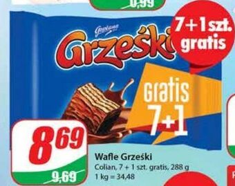 Dino Wafelek w czekoladzie grześki oferta