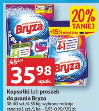 Auchan Proszek do prania koloru 4w1 bryza oferta