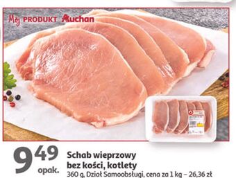 Auchan Schab wieprzowy bez kości auchan oferta