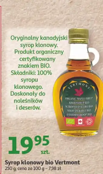 Auchan Syrop klonowy vertmont oferta