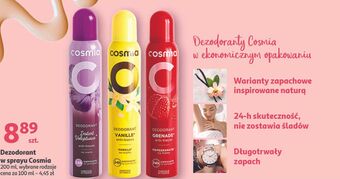Auchan Dezodorant instant voluptuous cosmia oferta