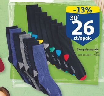 Auchan Skarpety męskie oferta