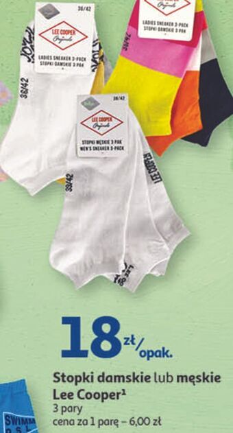 Auchan Stopki damskie lee cooper oferta