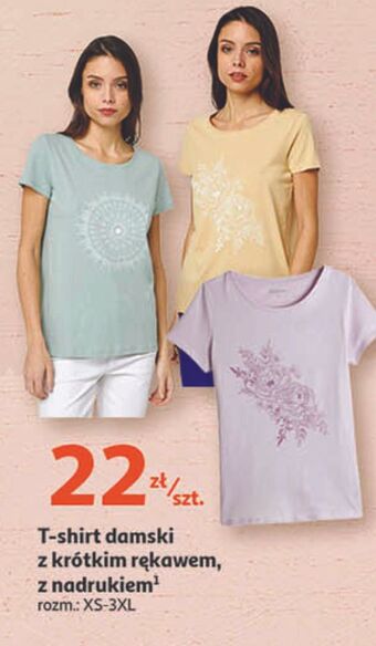 Auchan T-shirt damski xs-3xl oferta