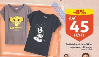 Auchan T-shirt damski minnie oferta