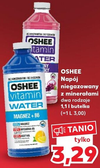 Kaufland Oshee napój niegazowany z minerałami 1,1l oferta
