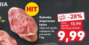 Kaufland Golonka wieprzowa tylna 1kg oferta