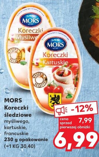 Kaufland Mors Koreczki śledziowe 230g oferta