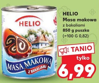 Kaufland Helio Masa makowa 850g oferta