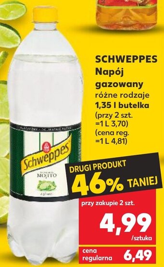 Kaufland Schweppes Napój gazowany 1,35l oferta