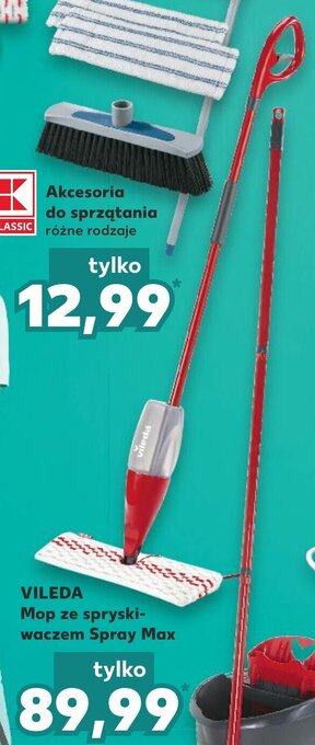 Kaufland Vileda Mop ze spryskiwaczem Spray Max oferta