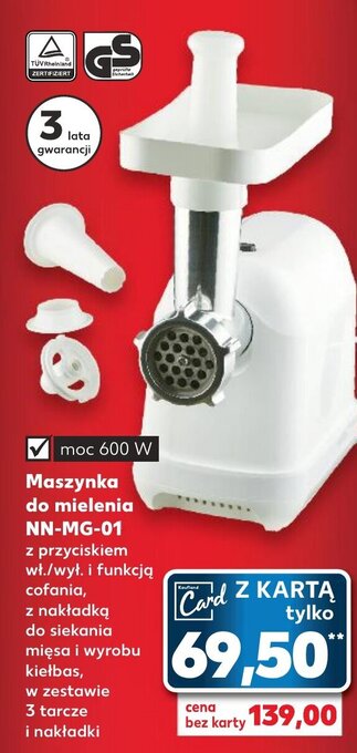 Kaufland Maszynka do mielenia NN-MG-01 oferta