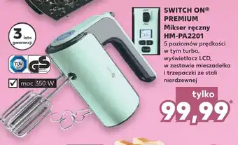 Kaufland Switch On Premium Mikser ręczny HM-PA2201 oferta