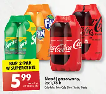 Biedronka Coca-Cola Napój gazowany 2x1,75l oferta