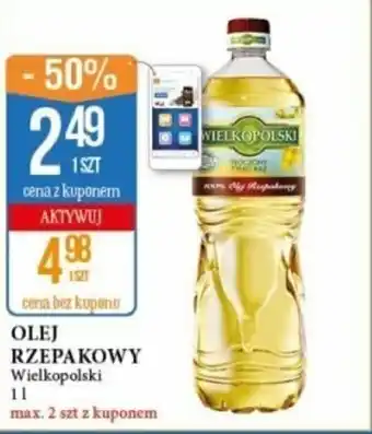 E.Leclerc Olej rzepakowy Wielkopolski 1l oferta