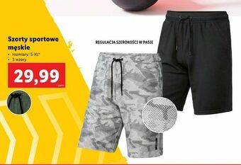 Lidl Szorty sportowe męskie oferta
