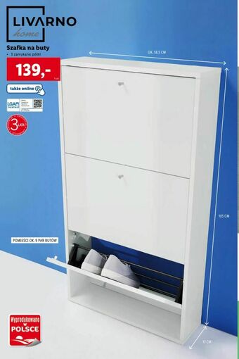 Lidl Szafka na buty oferta