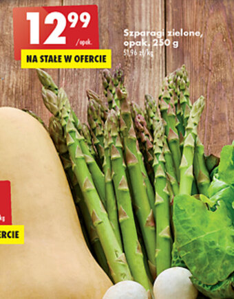 Biedronka Szparagi zielone 250g oferta