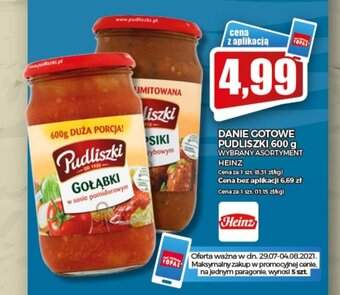 Topaz Danie gotowe Pudliszki 600g oferta