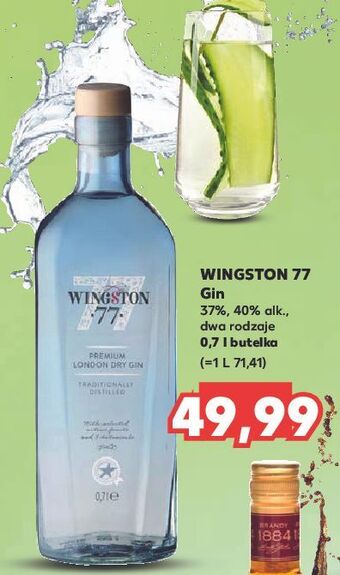 Kaufland Gin wingston 77 pink oferta