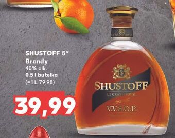 Kaufland Brandy shustoff grande reserve 5* oferta