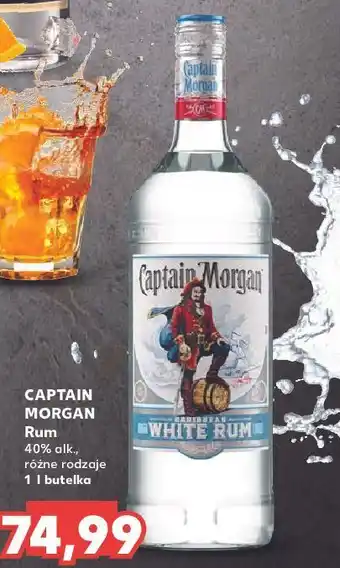 Kaufland Rum captain morgan white oferta