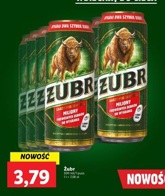 Piwo żubr 1768