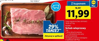Lidl Schab wieprzowy bez kości rzeźnik codzienna dostawa oferta