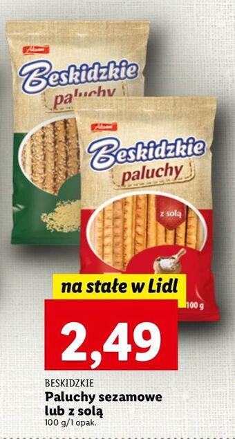 Paluchy z sezamem aksam beskidzkie