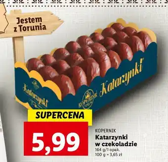 Lidl Pierniki w czekoladzie kopernik katarzynki oferta