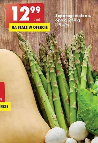 Biedronka Szparagi zielone oferta