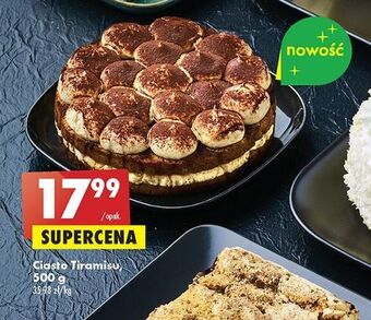 Biedronka Ciasto tiramisu deluxe oferta