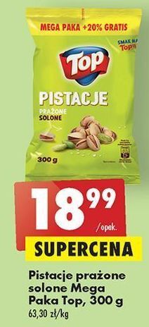 Biedronka Pistacje prażone solone top oferta